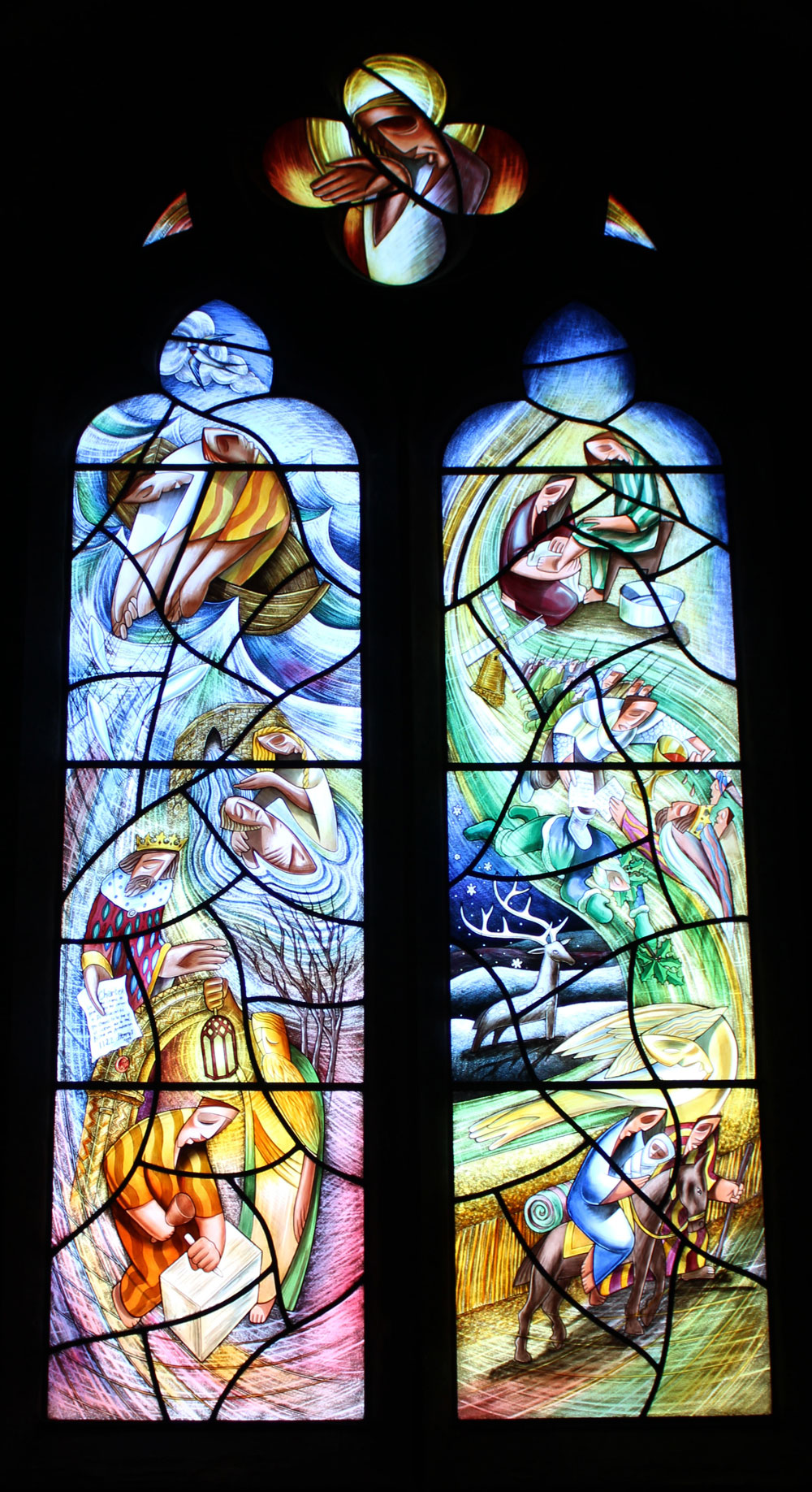 Left window