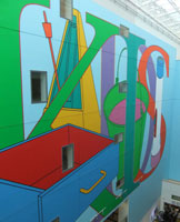 Wall painting, John Radcliffe