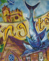 Mural at Headington Community Centre