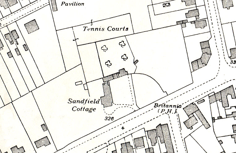Sandfield Cottage in 1939