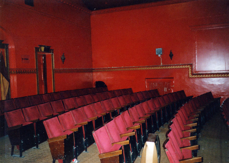 Inside the cinema