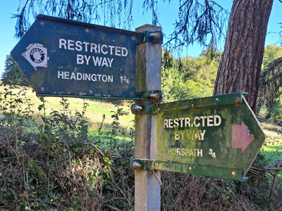 Signpost on Shotover