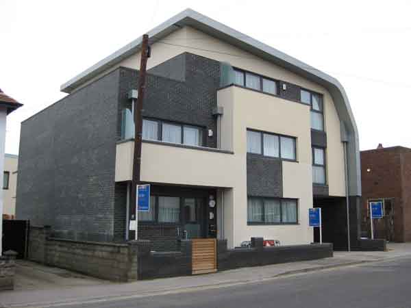 Flats from south