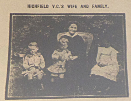 Wife and children