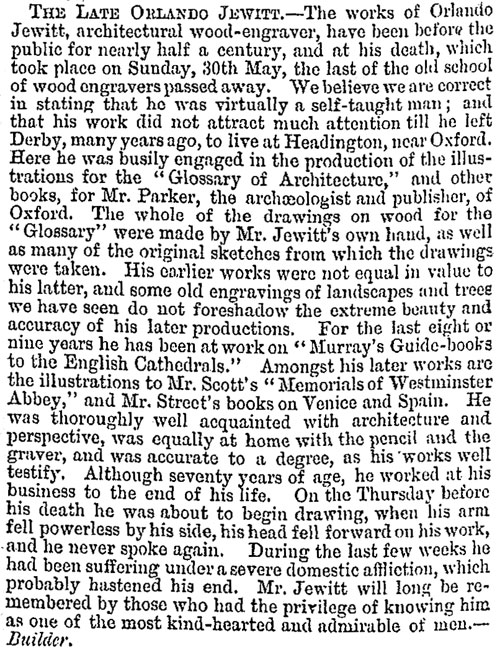 Jewitt obituary