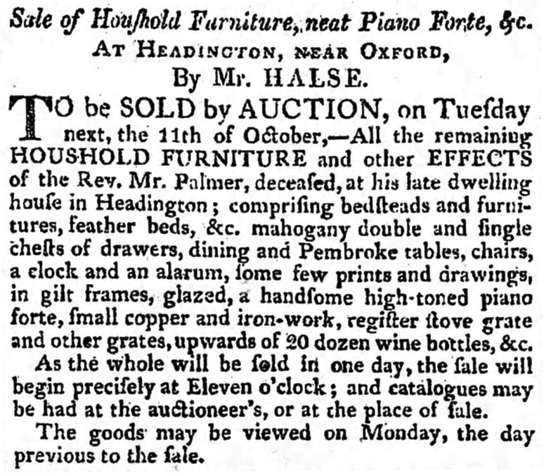 JOJ, 8 Oct 1808