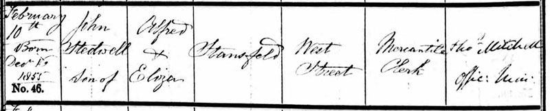 John Stedwell Stansfeld