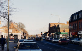 Crossroads looking east today