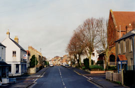Lime Walk/All Saints crossroads today