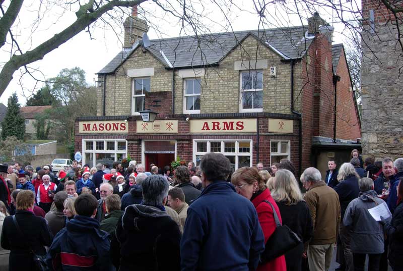 Masons Arms, Boxing Day 2007