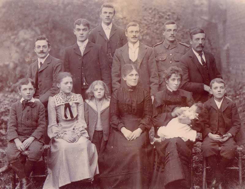 The Stone family in 1898