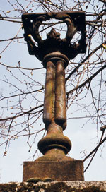 Lamp bracket at Davenport House