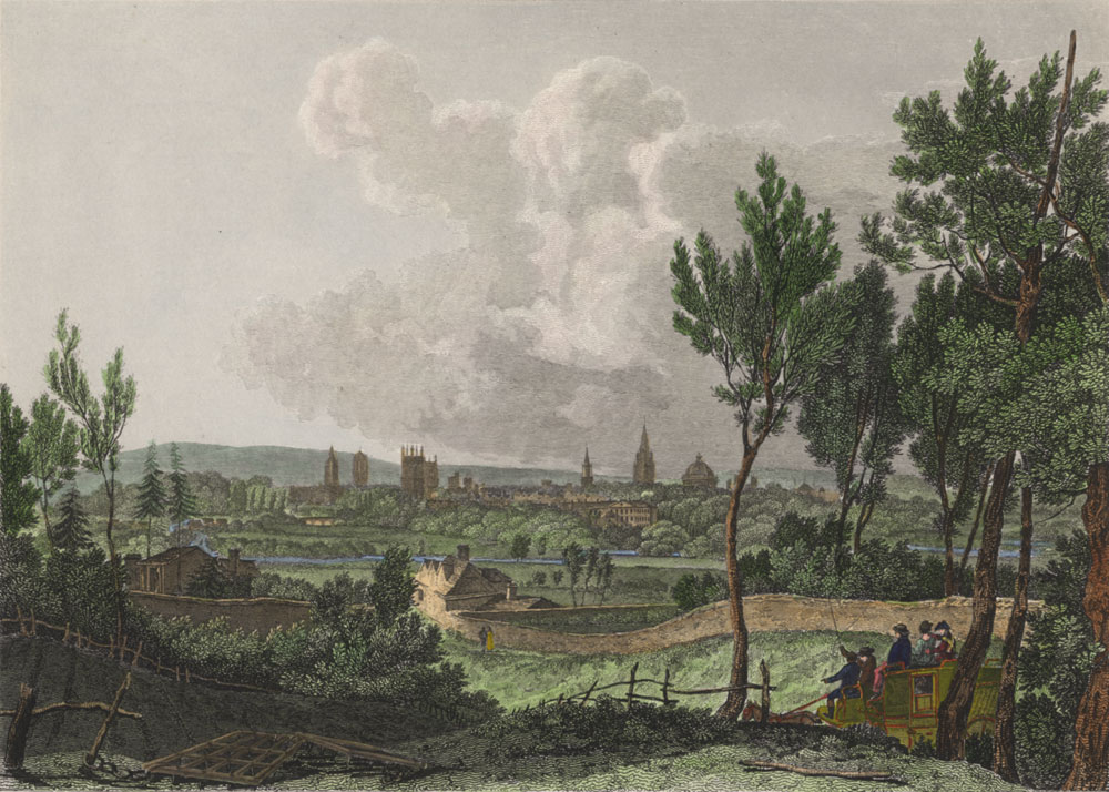 Headington Hill, painted by J.M.W. Turner