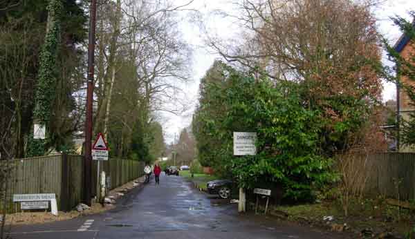 Southern gateposts