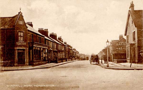 Top end of Windmill Road