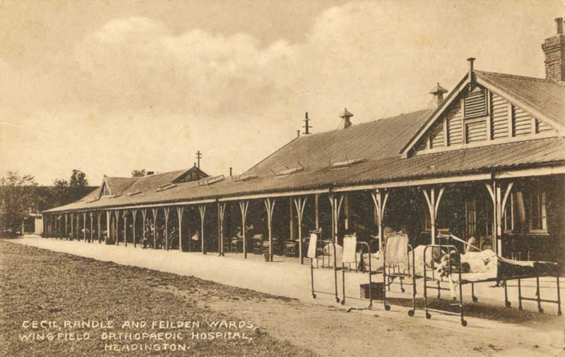 Outdoor beds at the Wingfield