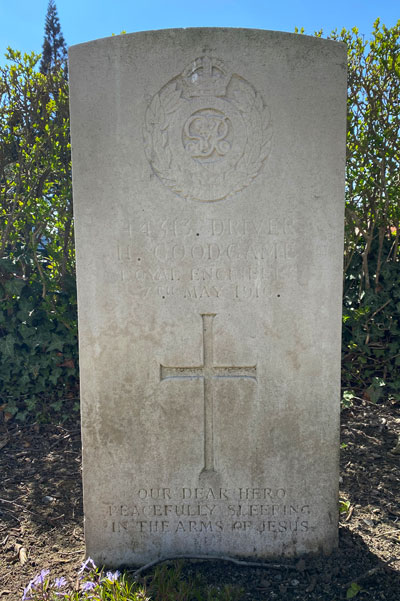 Harry Goodgame�s grave