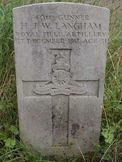 Grave of Hubert Langham
