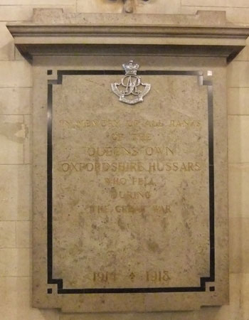 Memorial to Hussars