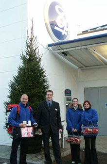 C-op manager and staff