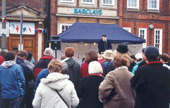 Headington Baptist Church service