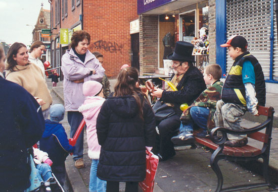 Street entertainer