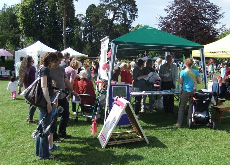 Headington Plan stall
