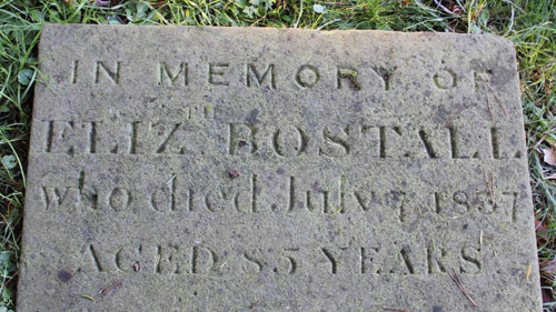 Bostall grave