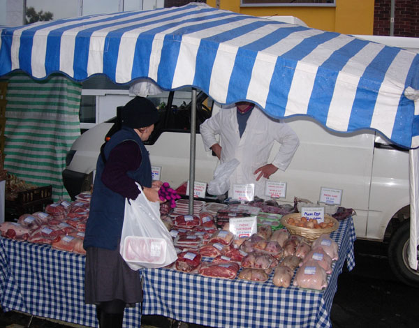 Another meat stall