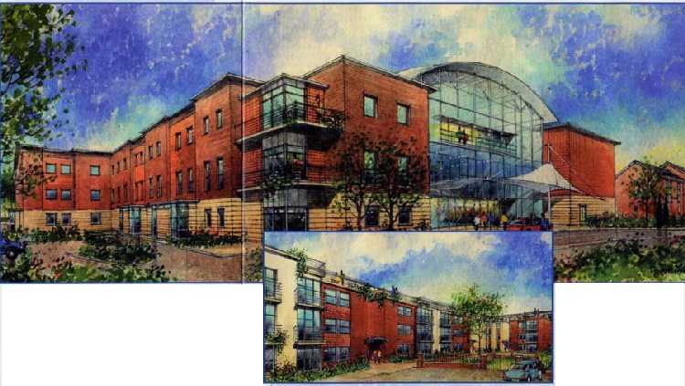 Manor hospital drawing