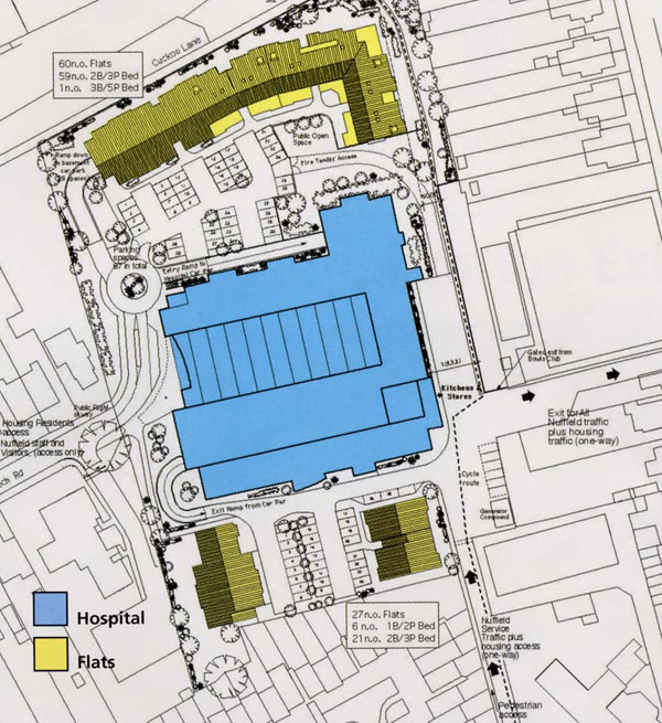 Original plan for Manor Ground
