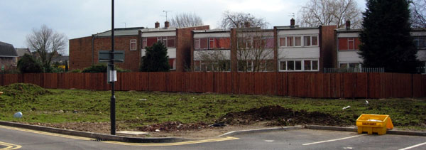 Site of affordable flats