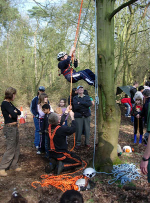 Abseiling