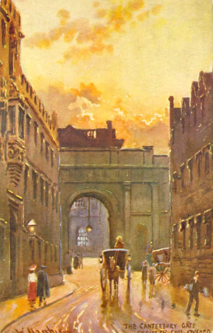 Christ Church Canterbury gate