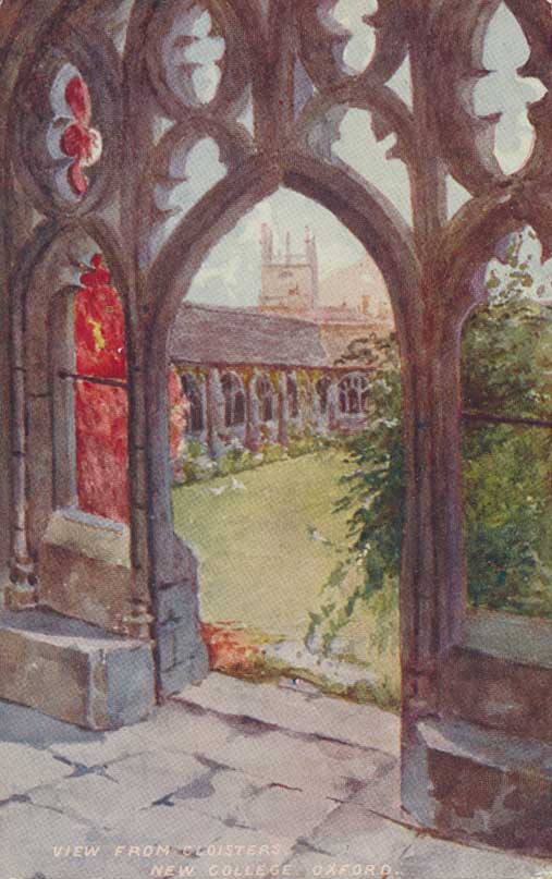 New College from cloisters
