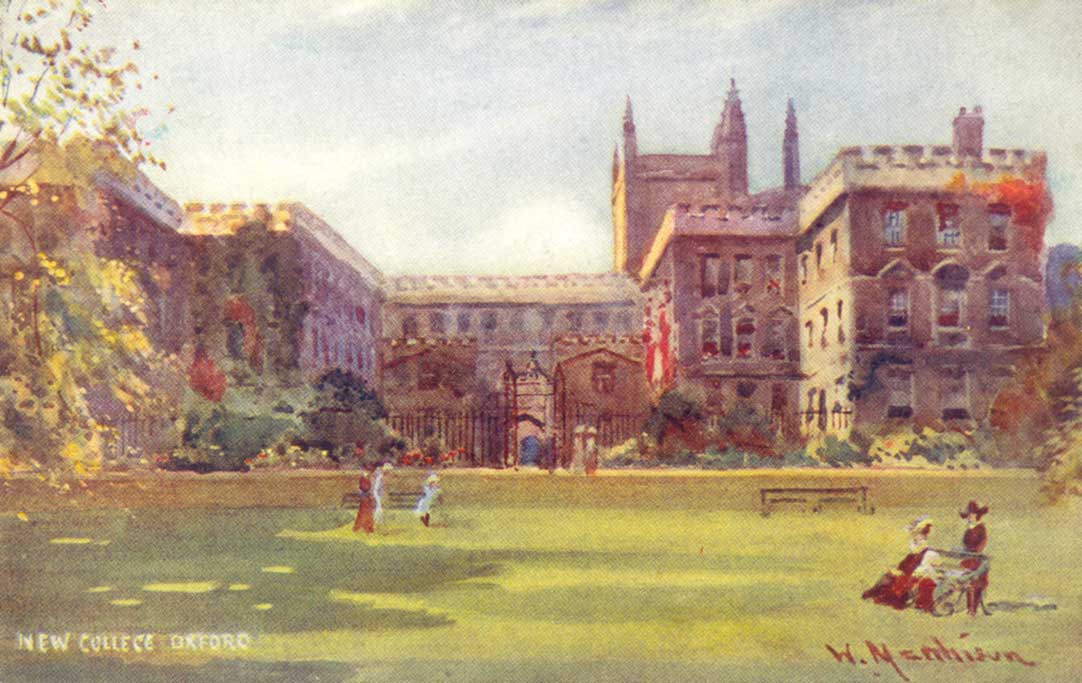 New College garden