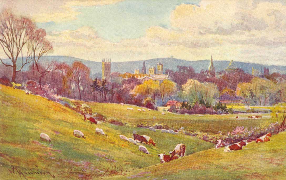 Oxford from Headington Hill
