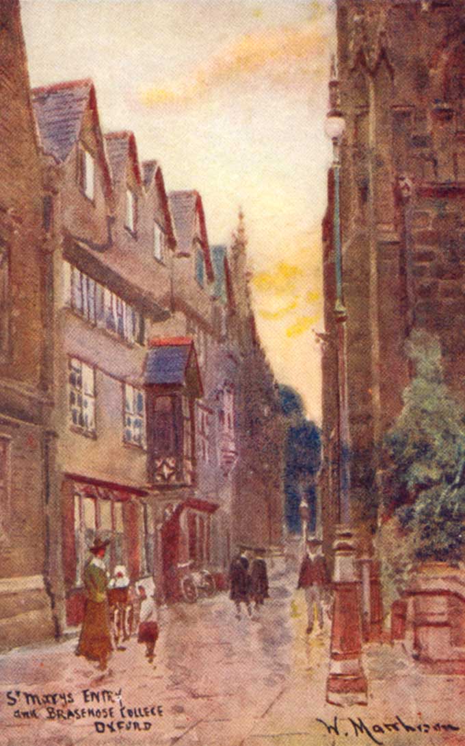 St Mary’s Entry and Brasenose College
