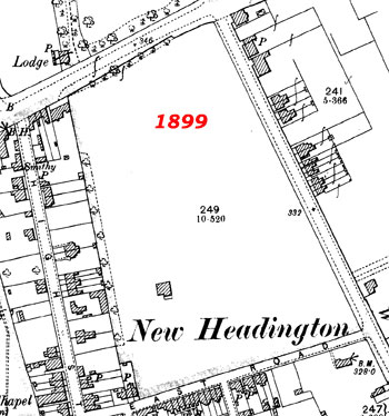 Kennett Road area in 1899