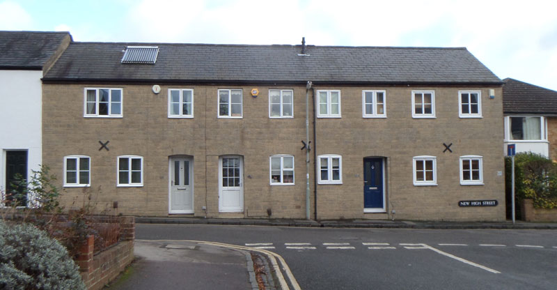 Renovated cottages