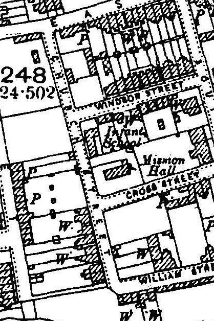 1898 map of Perrin Street