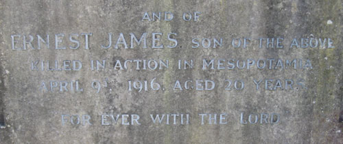 Butler grave in Holy Trinity churchyard