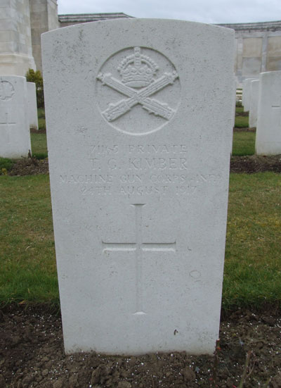 Grave of Thomas George Kimber