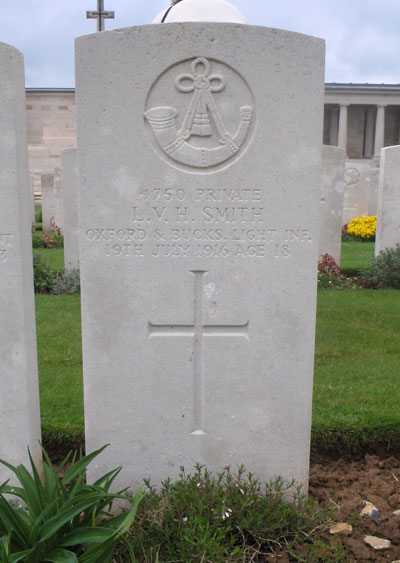 Grave of Leonard Smith